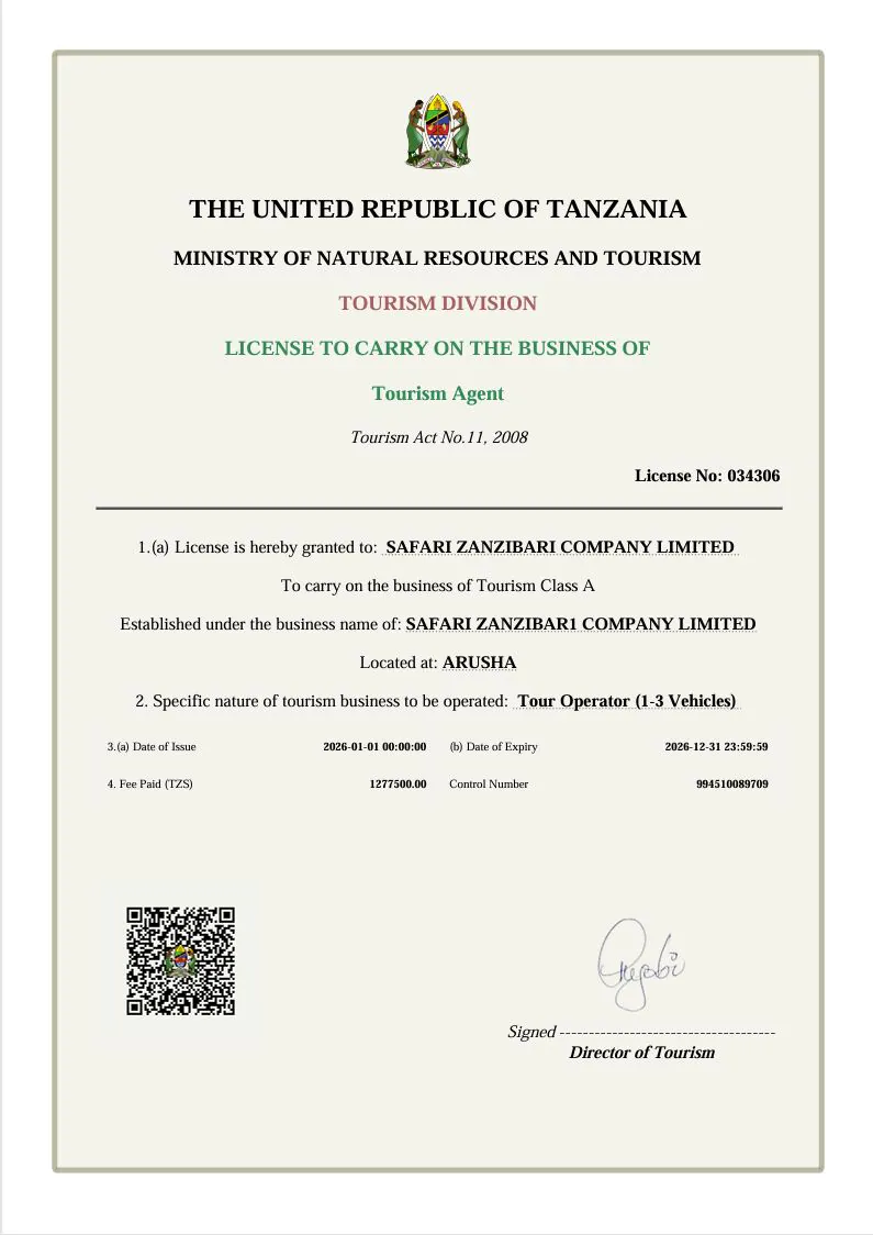 Safari License 2026